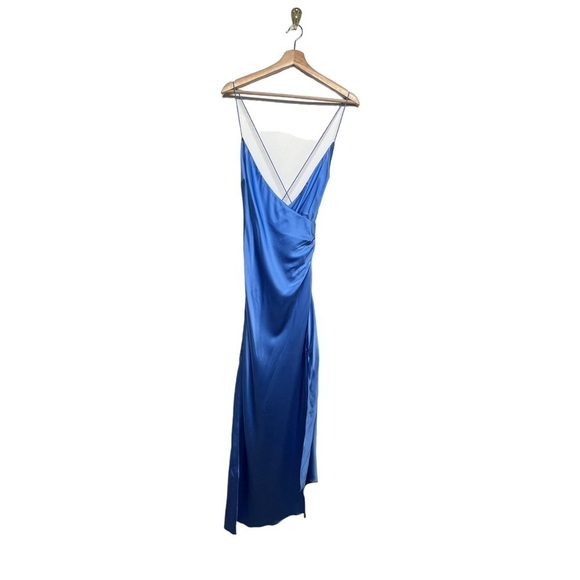 NWT SER.O.YA Emma Silk Dress Marina M - Picture 7 of 13